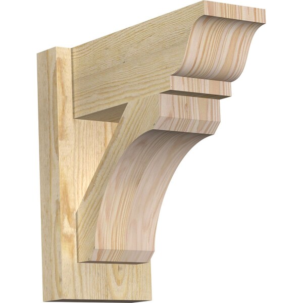 Ekena Millwork Legacy Traditional Rough Sawn Outlooker, Douglas Fir, 6"W x 14"D x 14"H OUT06X14X14LEC01RDF - main